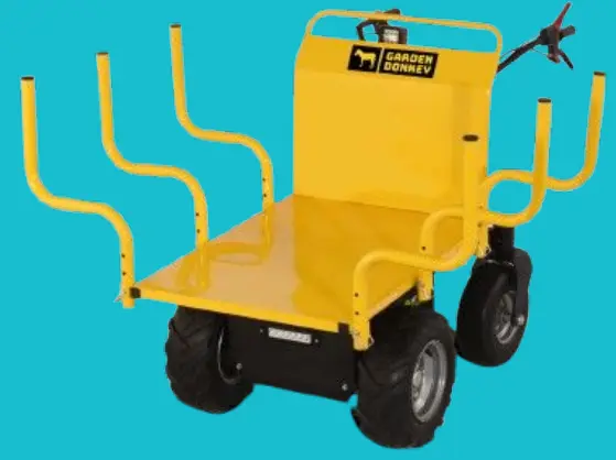 Garden Donkey HD outfitted with the Log Deck