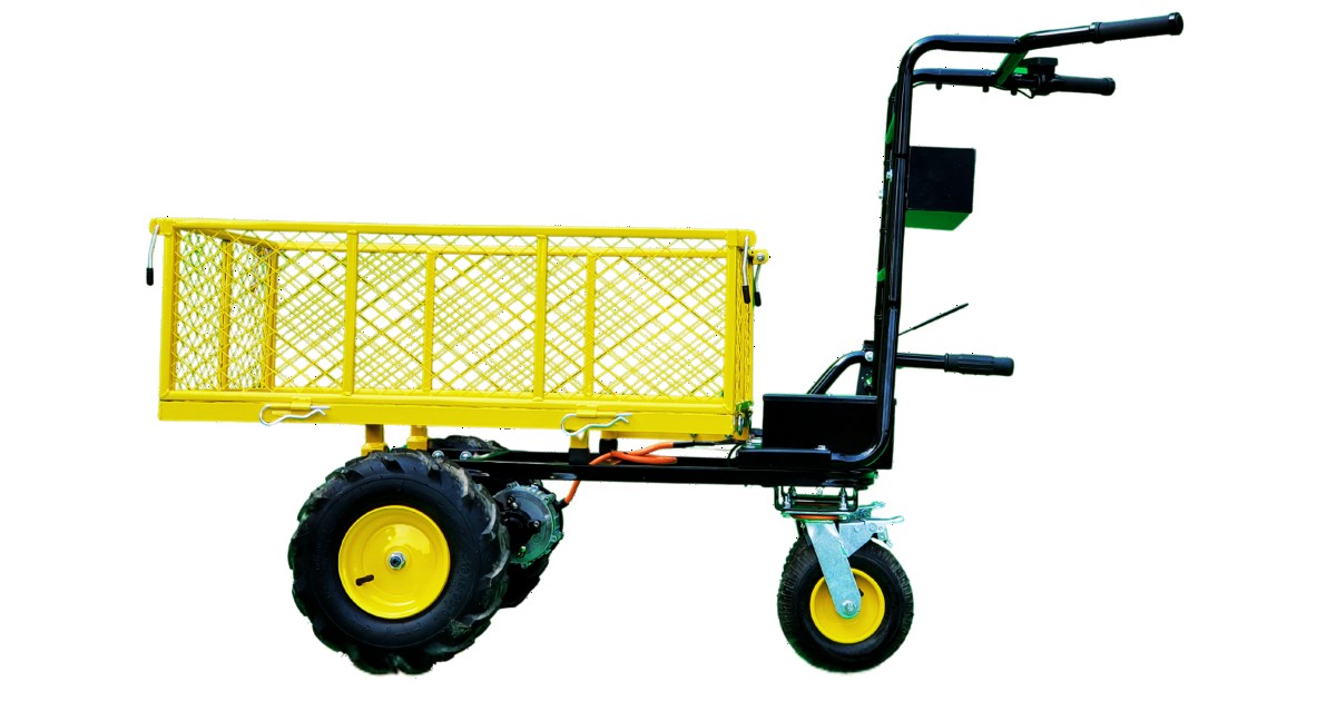 Modèle Mini-Benne (Mini-Decker) — chariot électrique léger Garden Donkey